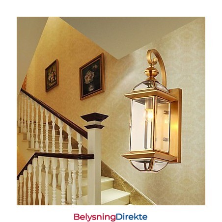 Vegglampetter I Ministil, Tradisjonell, Klassisk Metall