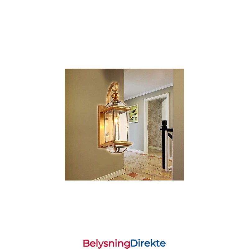 Vegglampetter I Ministil, Tradisjonell, Klassisk Metall