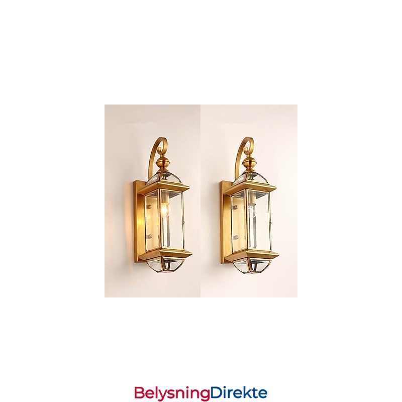 Vegglampetter I Ministil, Tradisjonell, Klassisk Metall