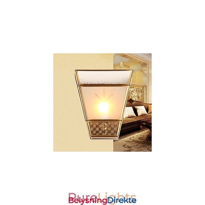 Vegglampetter I Ministil, Tradisjonell, Klassisk Metall