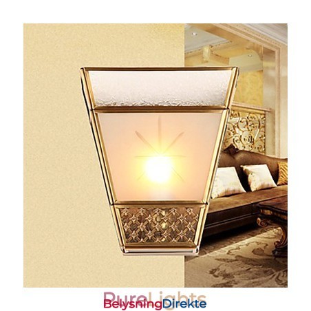 Vegglampetter I Ministil, Tradisjonell, Klassisk Metall