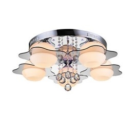 Fjernstyrt 5 Lys Med Blårød Moderne Taklampe For Innfelling