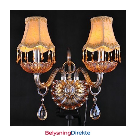 Mini Vegglamper Moderne Sølvkrom Metall