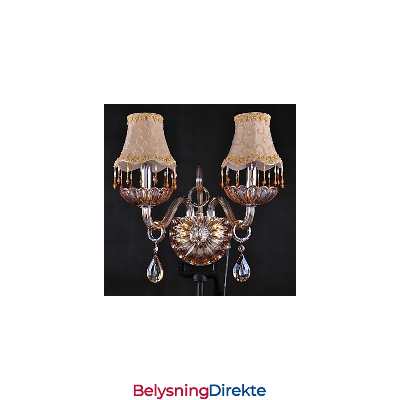 Mini Vegglamper Moderne Sølvkrom Metall