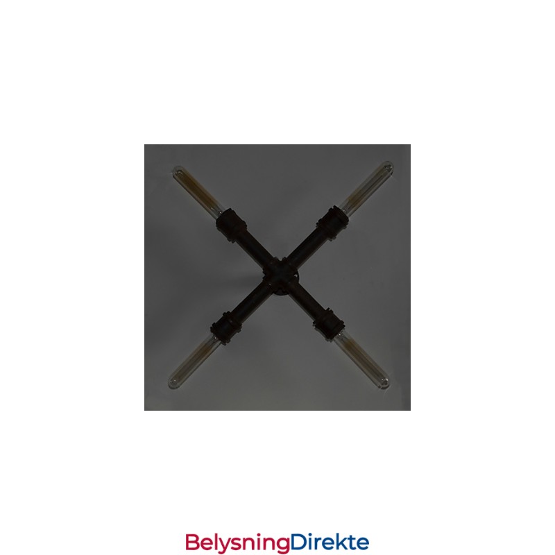 Industriell Retro Rørvegg