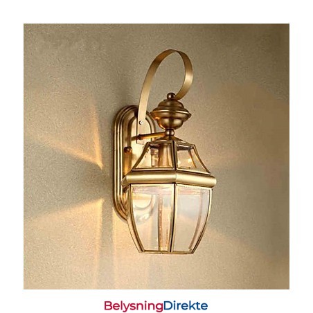 Vegglampetter I Ministil, Tradisjonell, Klassisk Metall