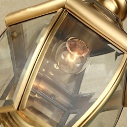 Vegglampetter I Ministil, Tradisjonell, Klassisk Metall