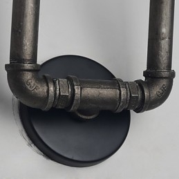 Retro Metallvegglampe Til Kafé