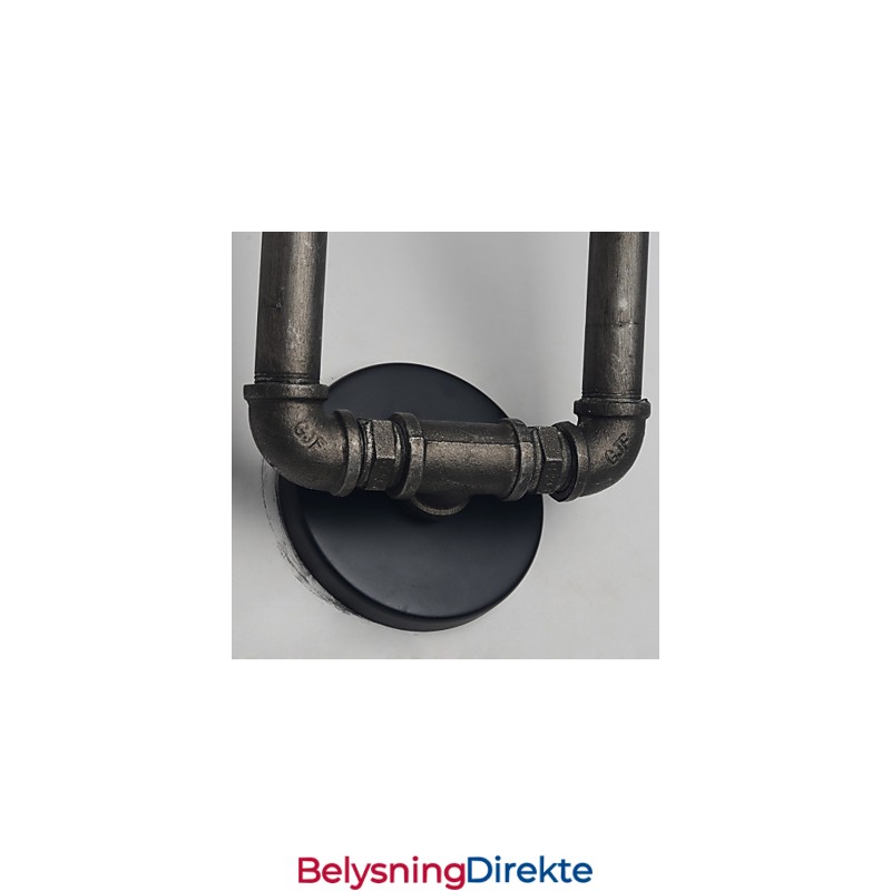 Retro Metallvegglampe Til Kafé