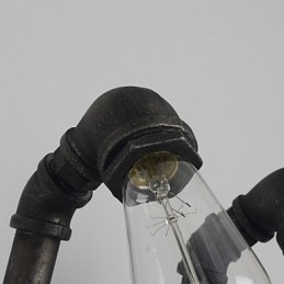 Retro Metallvegglampe Til Kafé