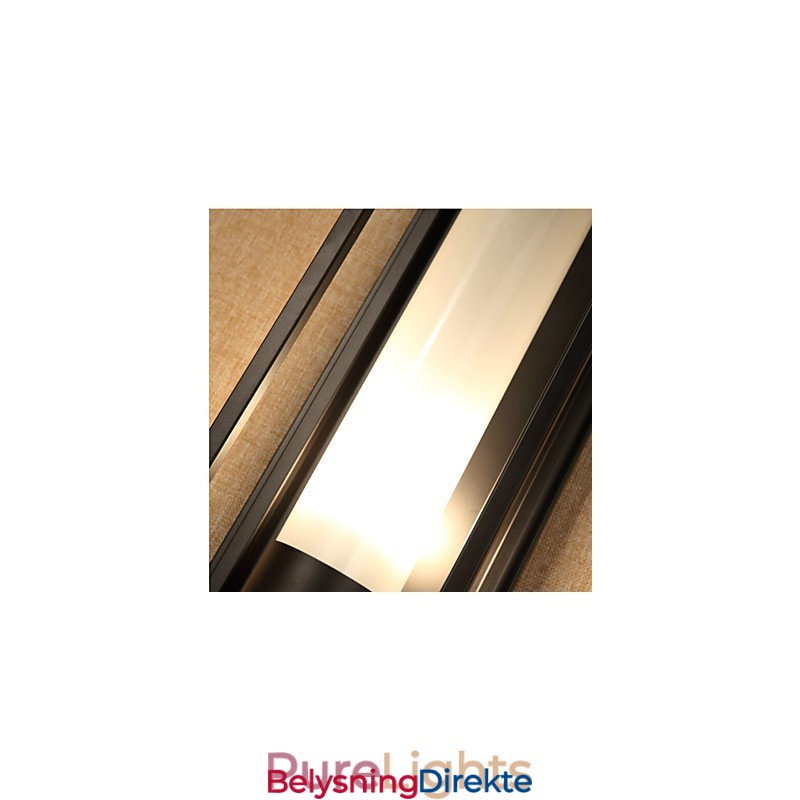 Vegglamper Vegglamper Rustikk Hytte Metall Spisestue Soverom Lesestue Metall + Glass