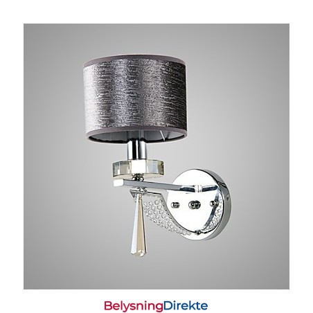Krystall Vegglampe Moderne Samtids Metall