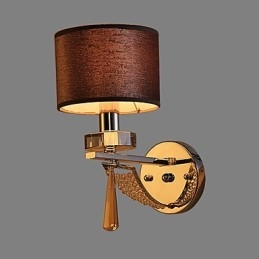 Krystall Vegglampe Moderne Samtids Metall