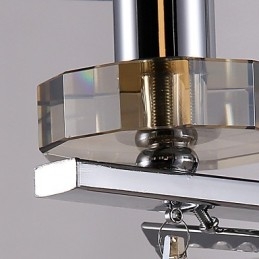 Krystall Vegglampe Moderne Samtids Metall