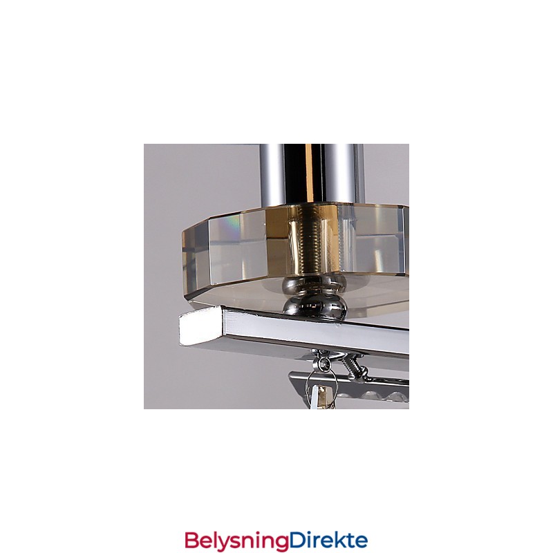 Krystall Vegglampe Moderne Samtids Metall