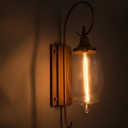Vegglamper Til Hjemmet Vegglampe Minimalistisk Interiør Gang Smijernslampe Soverom Nattbordslamper Til Stuen