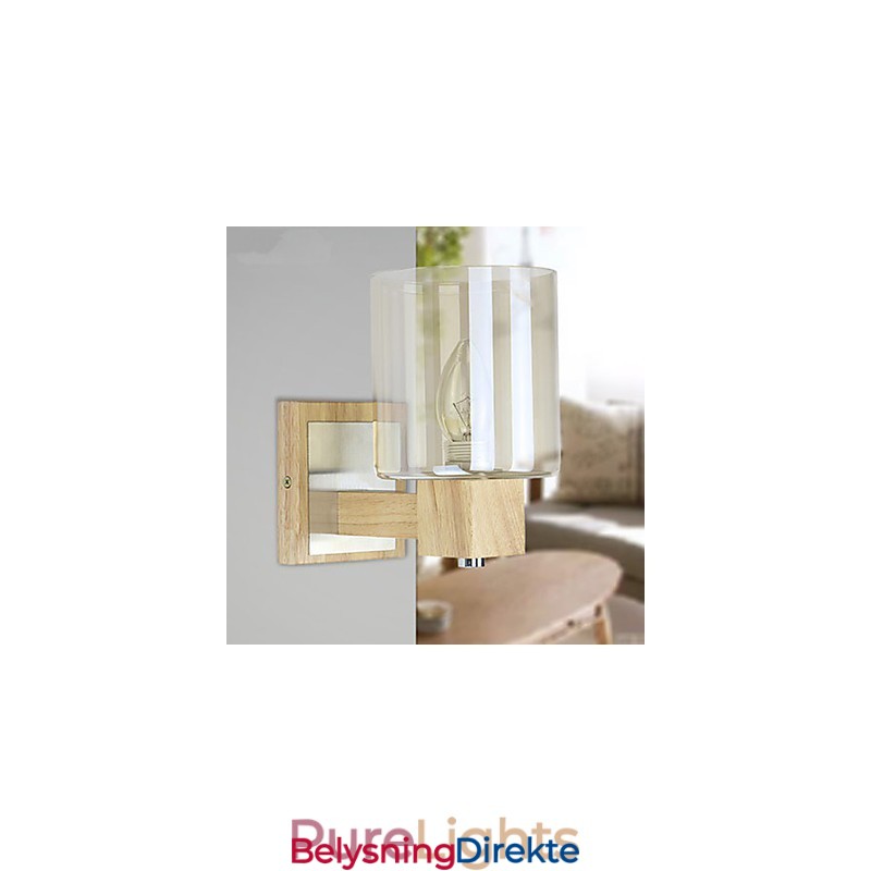 Vegglampetter Mini-Stil Tradisjonell Klassisk Tre Bambus