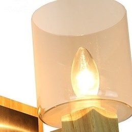 Vegglampetter Mini-Stil Tradisjonell Klassisk Tre Bambus