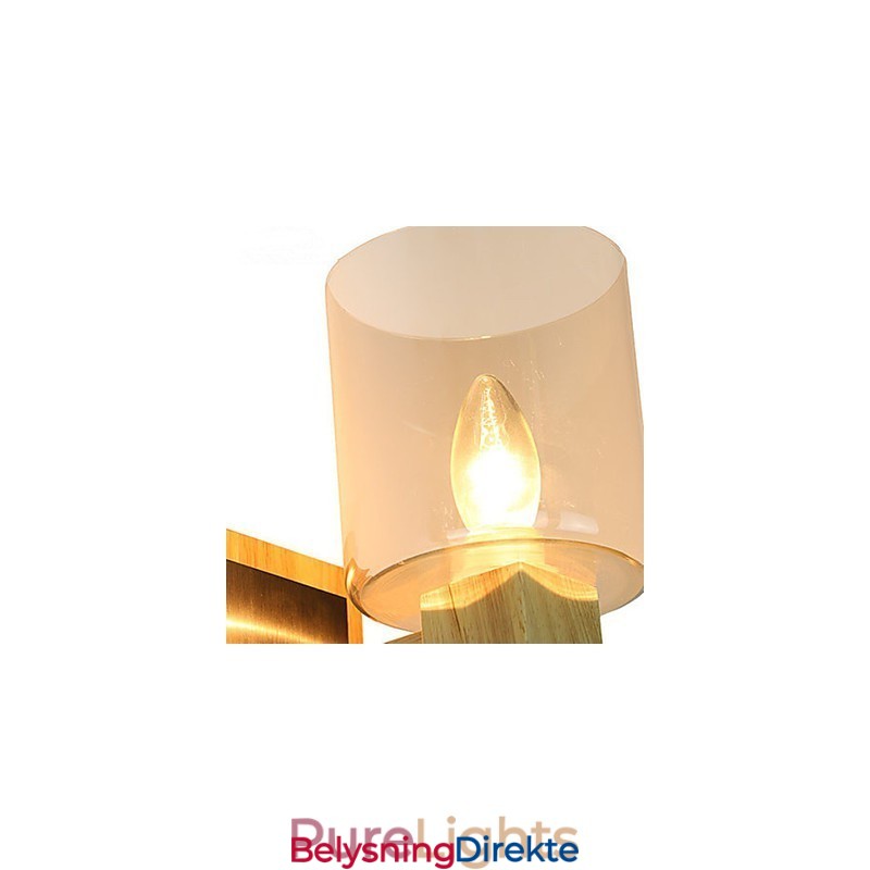 Vegglampetter Mini-Stil Tradisjonell Klassisk Tre Bambus