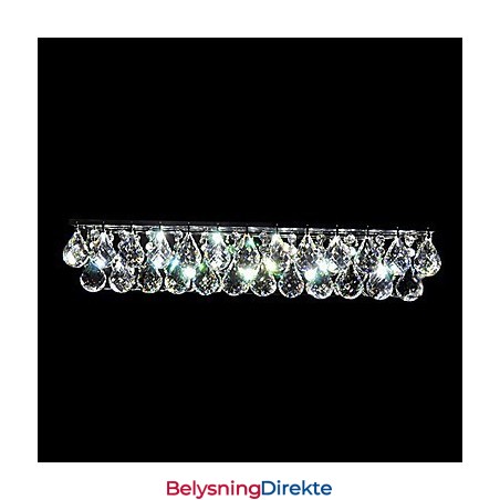 Krystall Vegglampe Moderne Samtids Metall