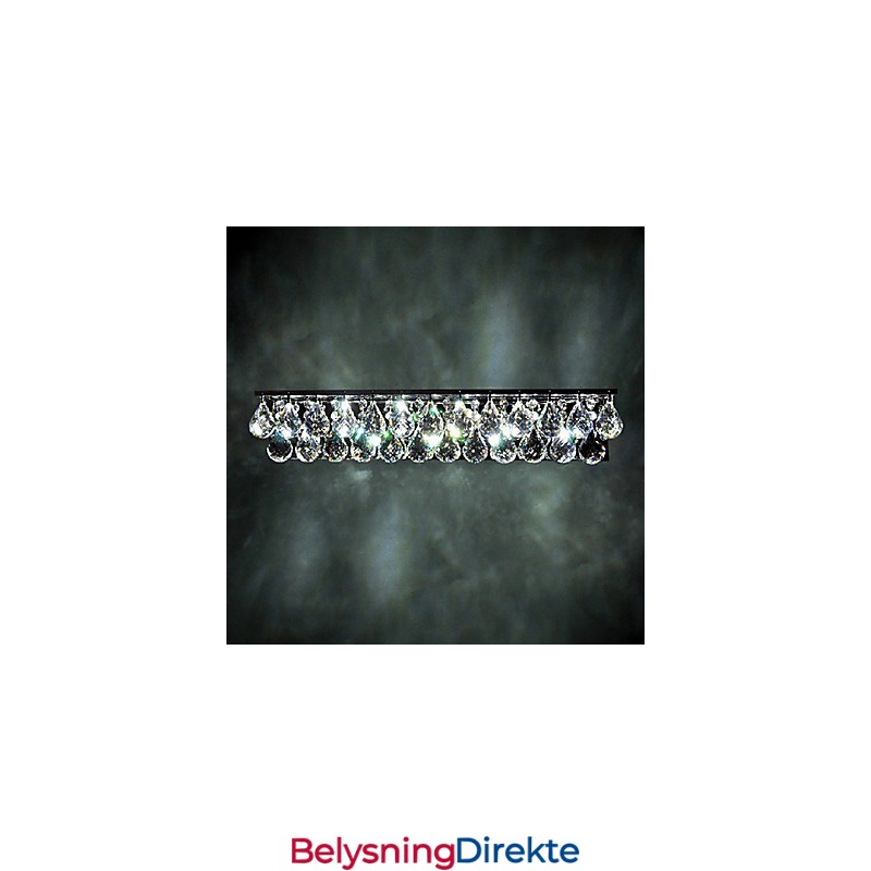 Krystall Vegglampe Moderne Samtids Metall