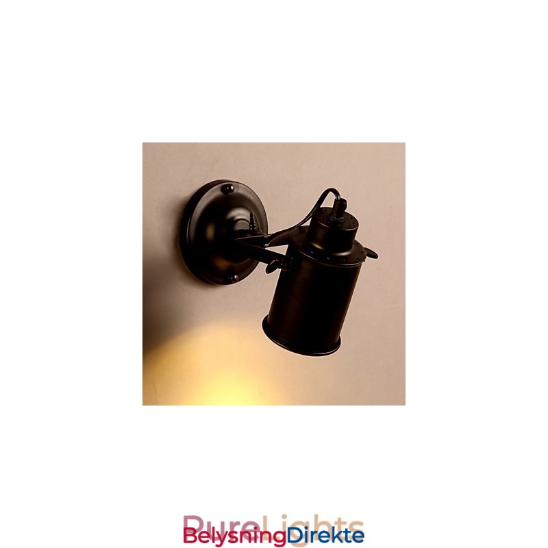 Vegglampe Moderne 1 Lys Metall