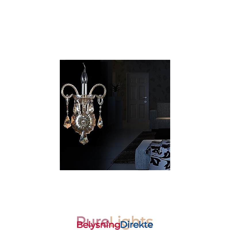 Krystallvegglampetter Moderne Samtidskrystall