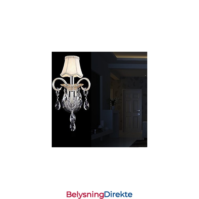 Vegglampetter Moderne Samtids Krystall
