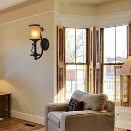 Vegglampetter Tradisjonelle Klassiske Metall