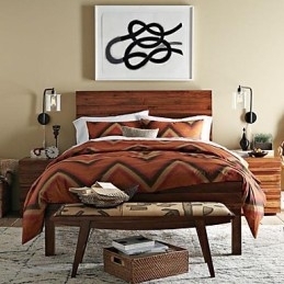 Moderne Vegglampe Med Trommeskjerm I Glass