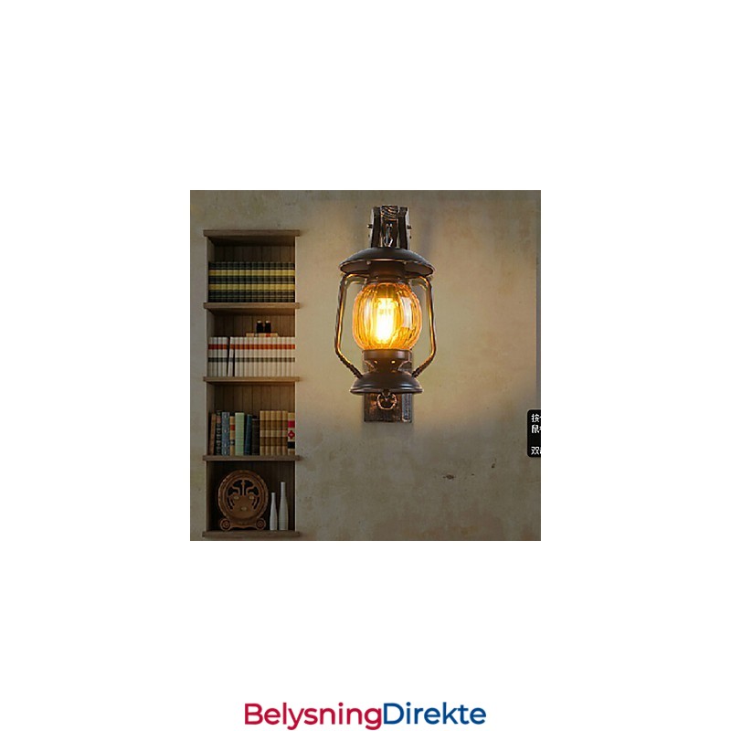 Vegglamper 1 Lys Elegant Europeisk Kunstnerisk