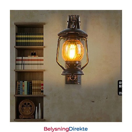 Vegglamper 1 Lys Elegant Europeisk Kunstnerisk