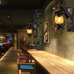 Vegglamper 1 Lys Elegant Europeisk Kunstnerisk