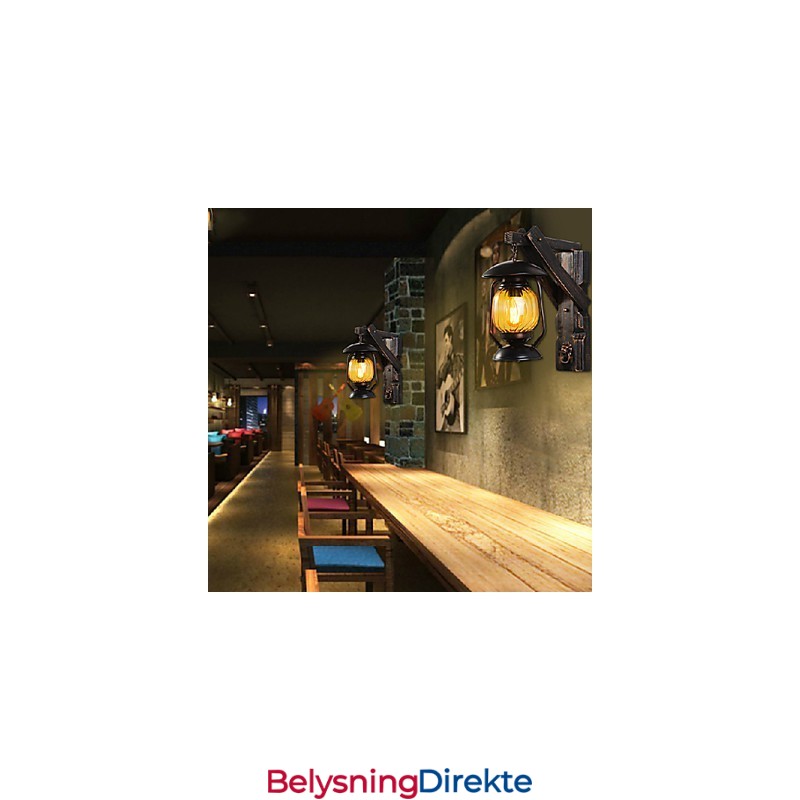 Vegglamper 1 Lys Elegant Europeisk Kunstnerisk