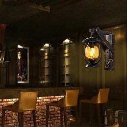 Vegglamper 1 Lys Elegant Europeisk Kunstnerisk