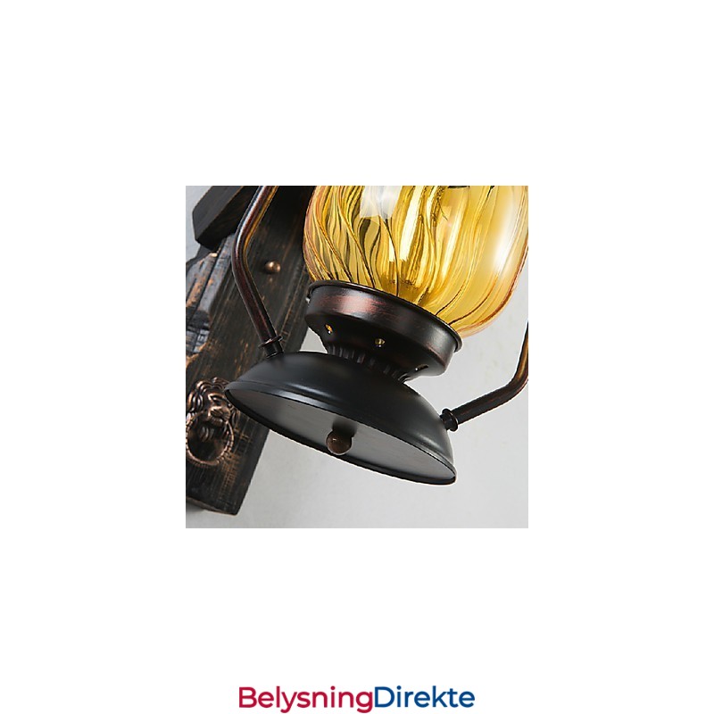 Vegglamper 1 Lys Elegant Europeisk Kunstnerisk