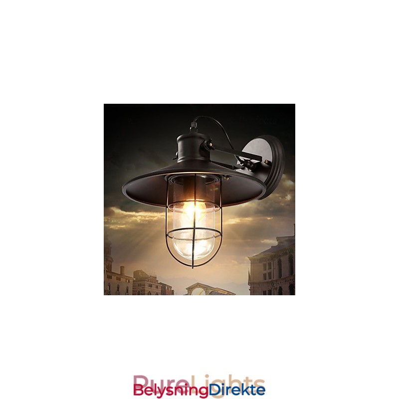 Vegglampetter I Ministil I Metall