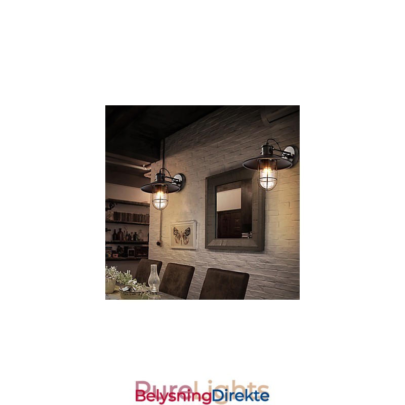 Vegglampetter I Ministil I Metall