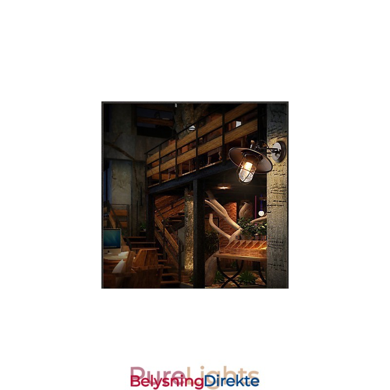 Vegglampetter I Ministil I Metall