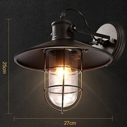 Vegglampetter I Ministil I Metall