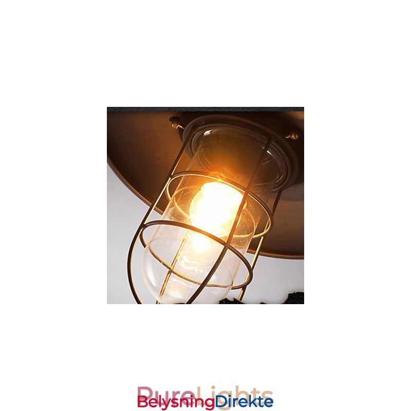 Vegglampetter I Ministil I Metall