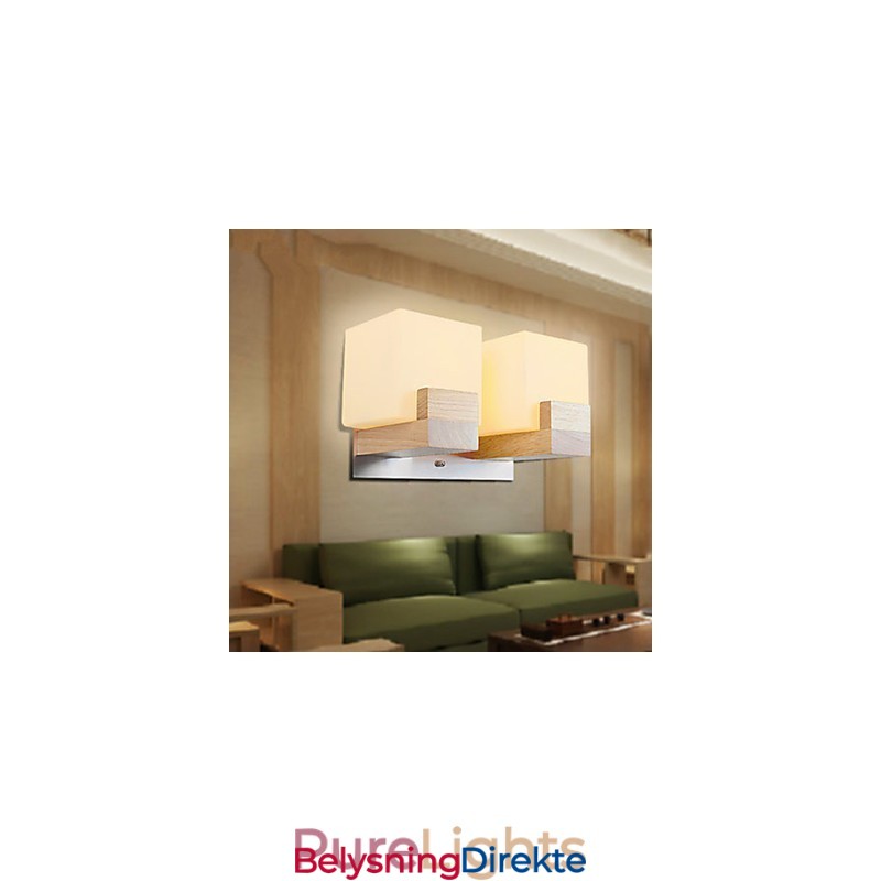 Vegglampetter Mini-Stil Tradisjonell Klassisk Tre Bambus