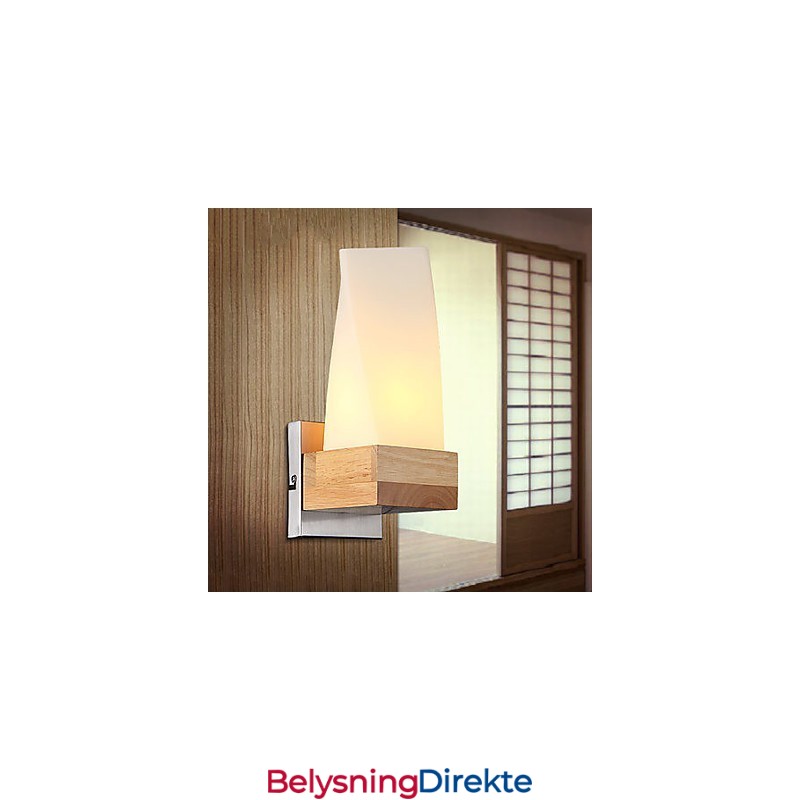 Vegglampetter Mini-Stil Tradisjonell Klassisk Tre Bambus