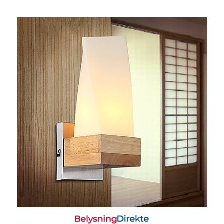 Vegglampetter Mini-Stil Tradisjonell Klassisk Tre Bambus