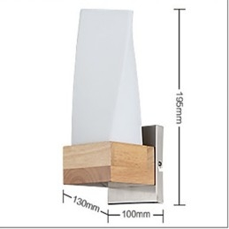 Vegglampetter Mini-Stil Tradisjonell Klassisk Tre Bambus