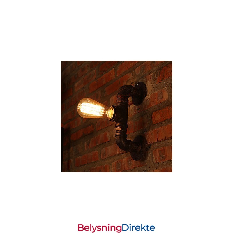 Retro Vegglampetter I Ministil I Rustikk Metall I Hyttestil