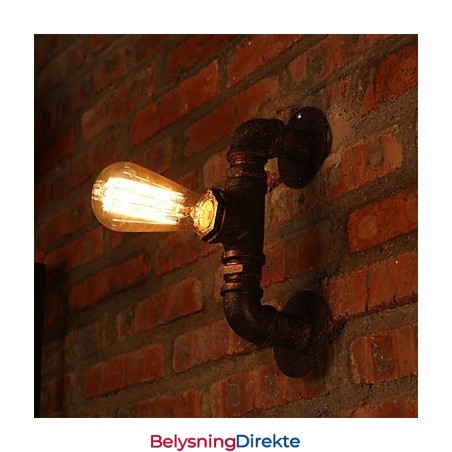Retro Vegglampetter I Ministil I Rustikk Metall I Hyttestil
