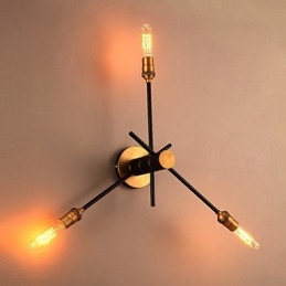 Amerikansk Kreativ Loft Restaurering Av Gamle Måter Er Lageret Vegglampe Lys