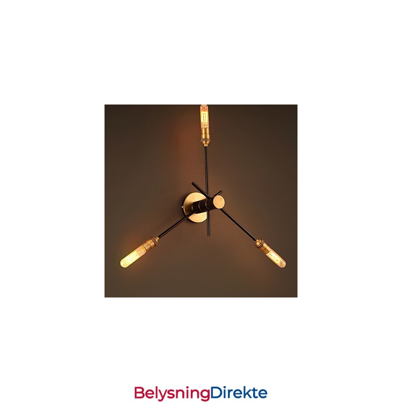 Amerikansk Kreativ Loft Restaurering Av Gamle Måter Er Lageret Vegglampe Lys