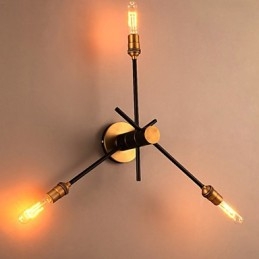 Amerikansk Kreativ Loft Restaurering Av Gamle Måter Er Lageret Vegglampe Lys